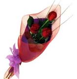 Çiçek satisi buket içende 3 gül çiçegi  Hatay online çiçekçi , çiçek siparişi 