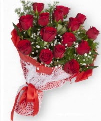 11 adet kırmızı gül buketi  Hatay İnternetten çiçek siparişi 